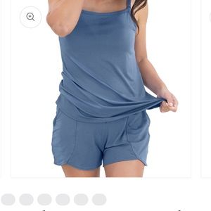 Kindred bravely bamboo lounge set blue slate